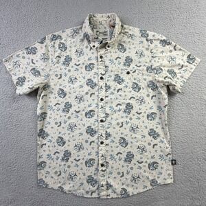 Howler Brothers Mansfield Air & Sea Short Sleeve Shirt Mens Size Medium 55776
